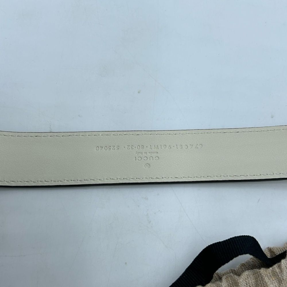 Women’s Gucci brown/white GG canvas web Ophedia  Belt bag 80cm/32” adjustable - Picture 6 of 15